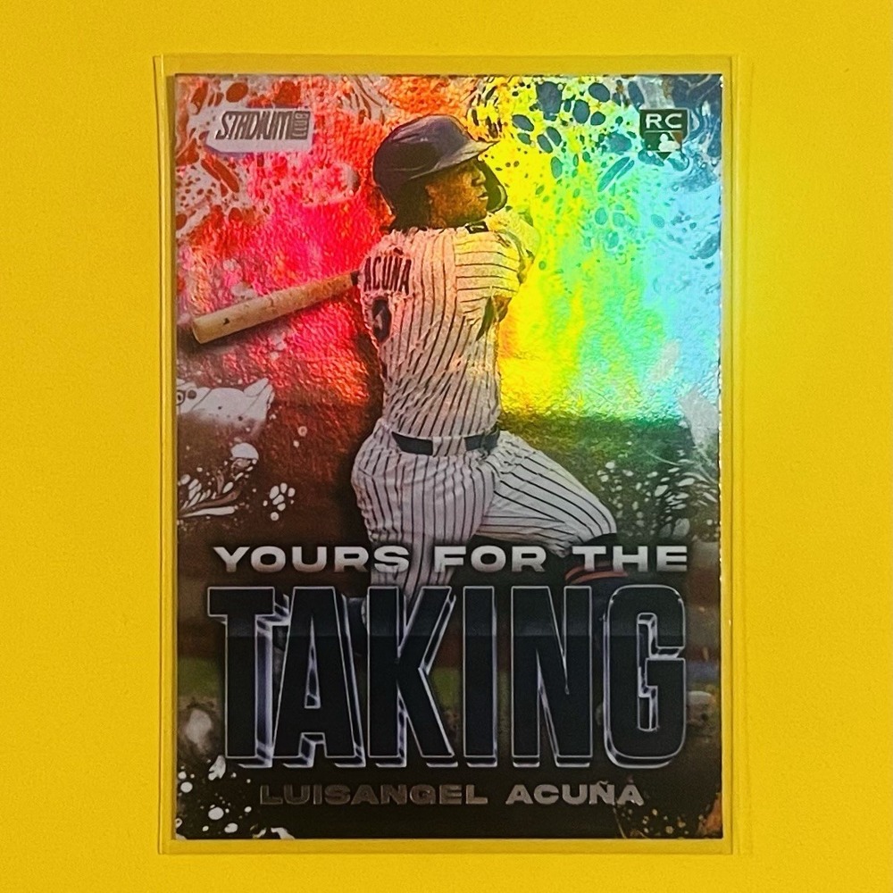 2025 Topps Stadium Club Yours For The Taking Luisangel Acuña RC YK-8 Mets Rookie